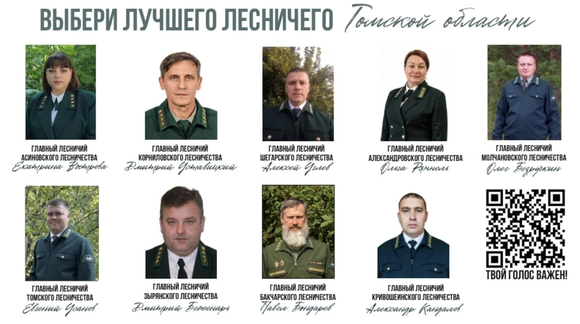 Томская область выбирает лучшего лесничего!