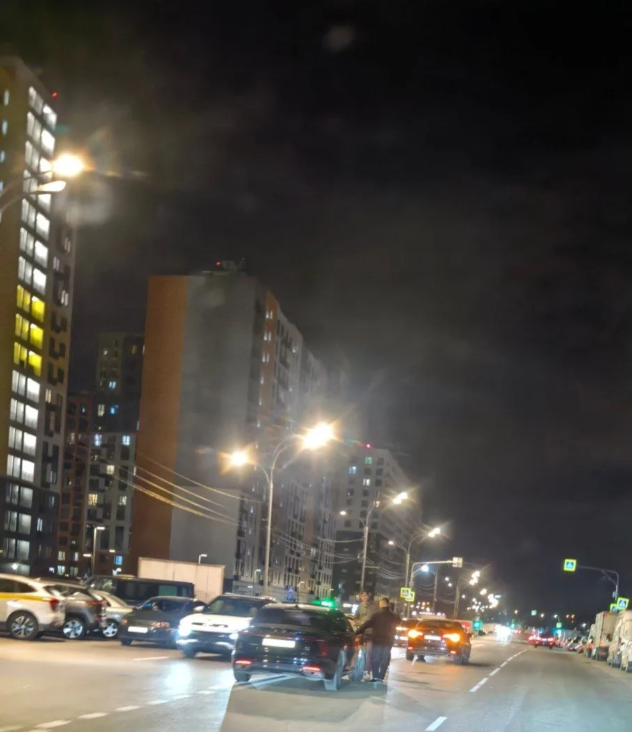 Авария на Новом шоссе.