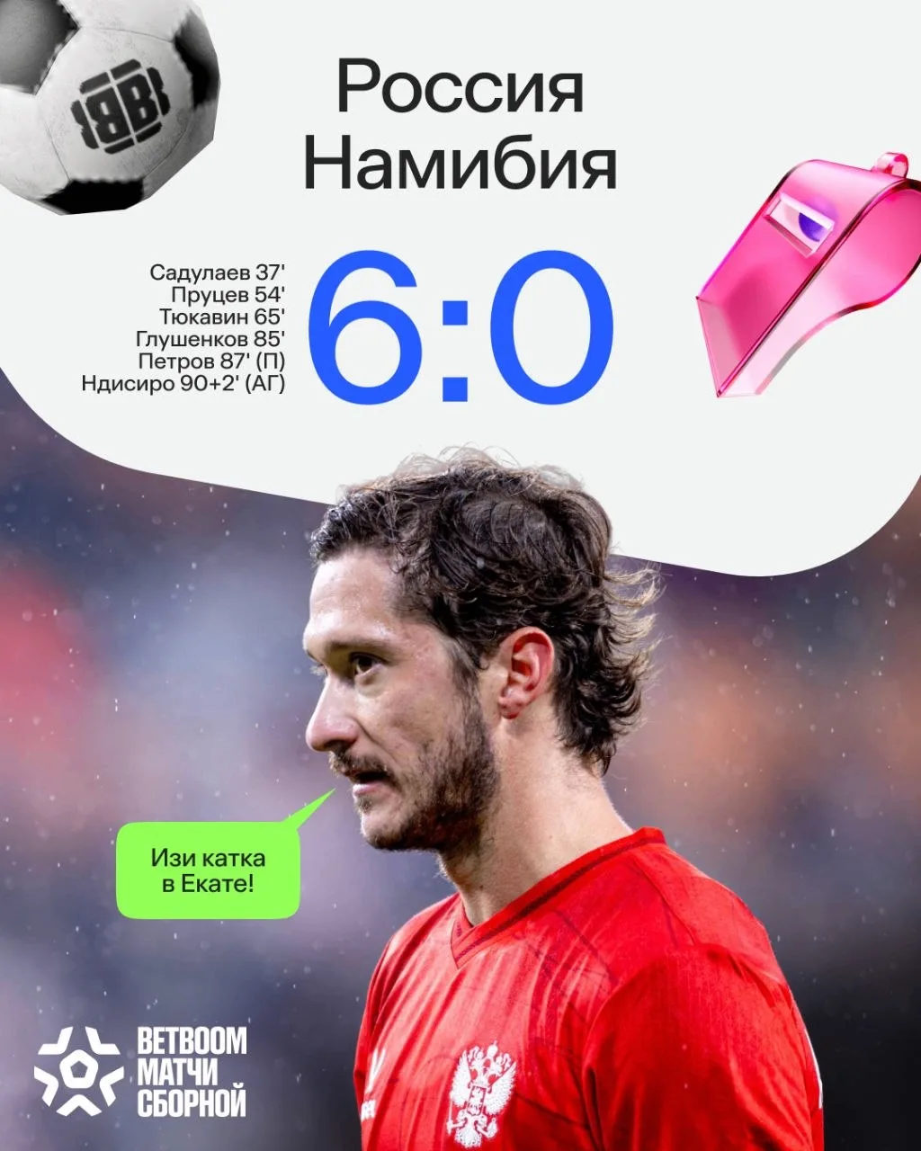 Какая боль: Россия – Намибия 6:0 🔥