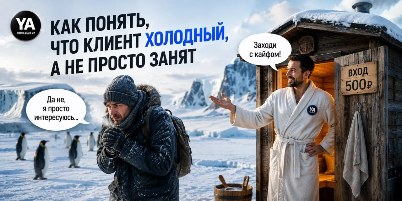 🥶 Как понять, что клиент холодный, а не просто занят