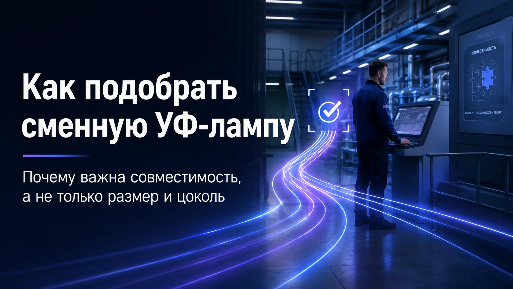 Как выбрать сменную УФ-лампу и не ошибиться с параметрами?
