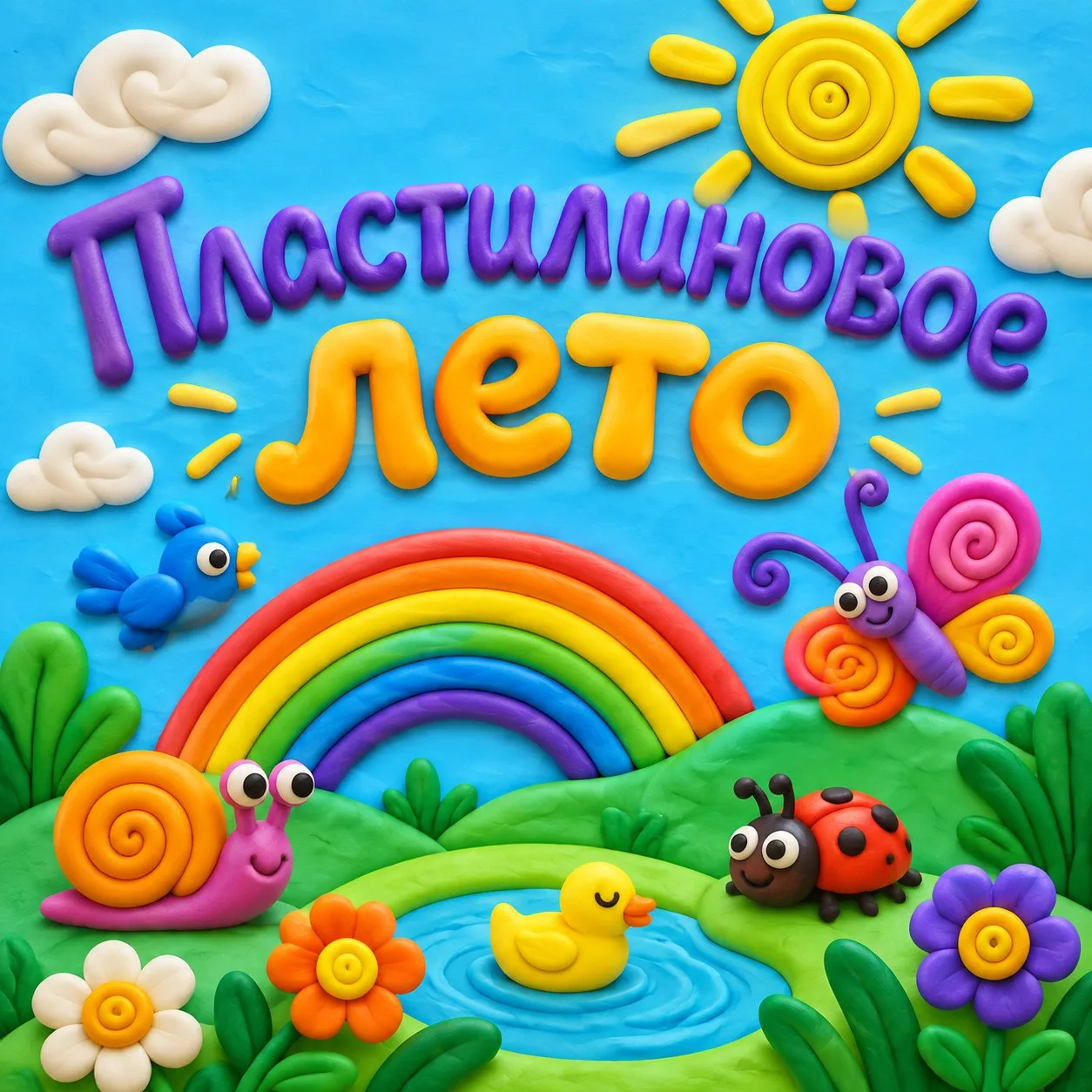 🌈 Как уместить целое лето в одной картине? Секрет знают наши юные мастера!