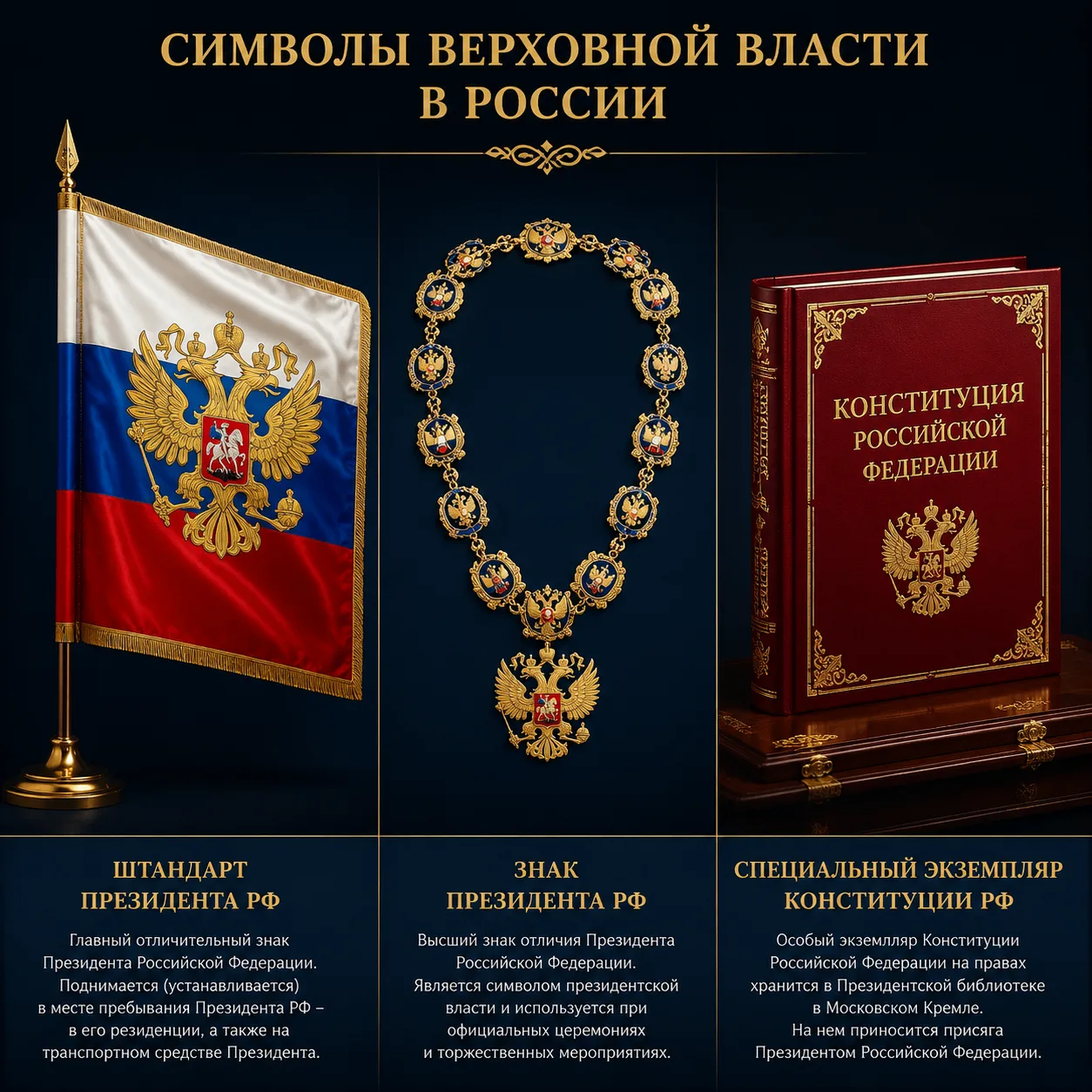 Символы верховной власти в России: что это?