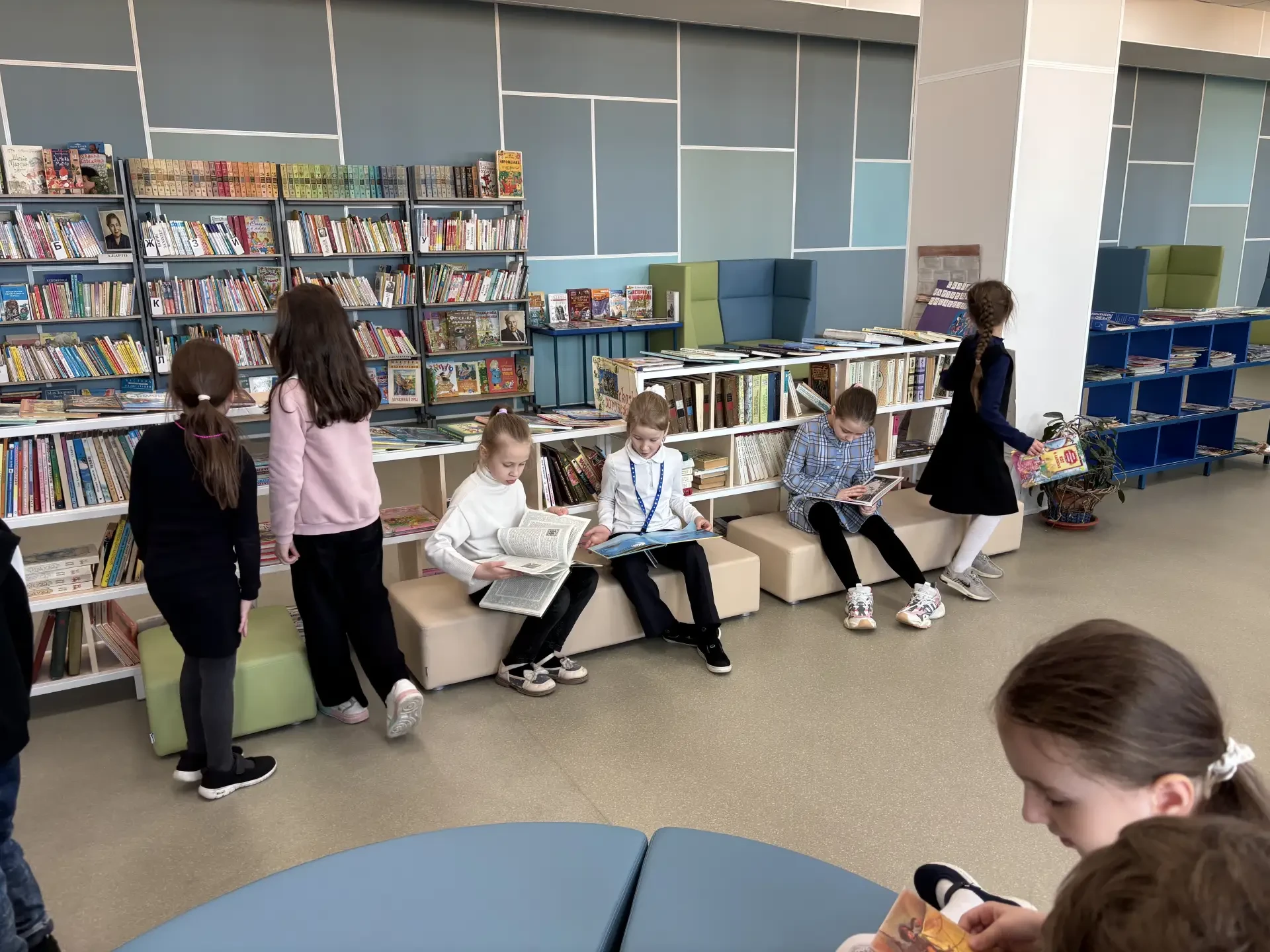 📚 Библиотечные истории  На прошлой неделе в библиотеке было наполнено атмосферой открытия и знаний. 