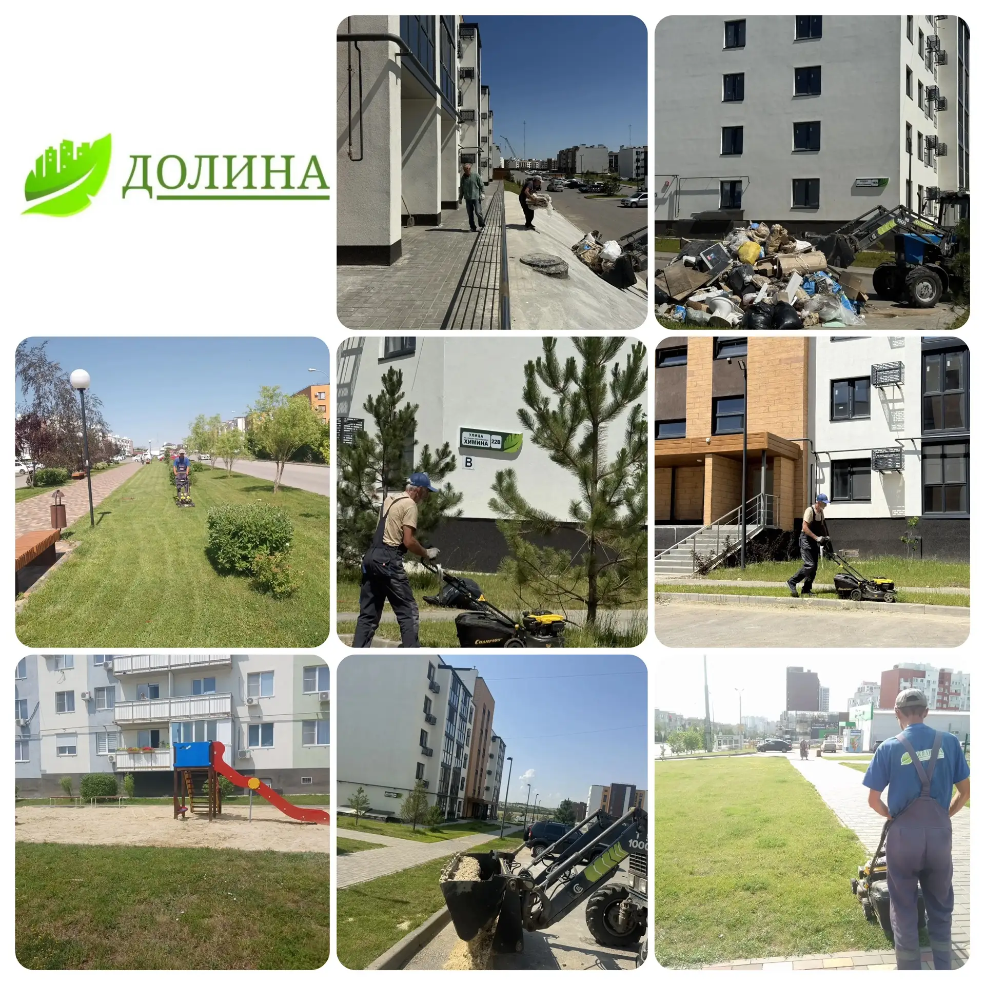 Выполненные работы: