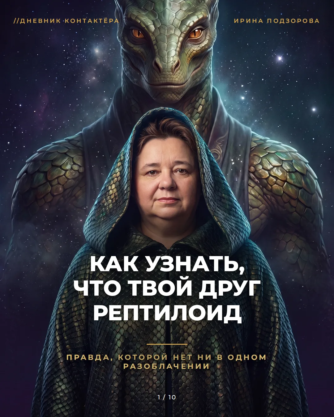 👁 КАК УЗНАТЬ, ЧТО ТВОЙ ДРУГ РЕПТИЛОИД?