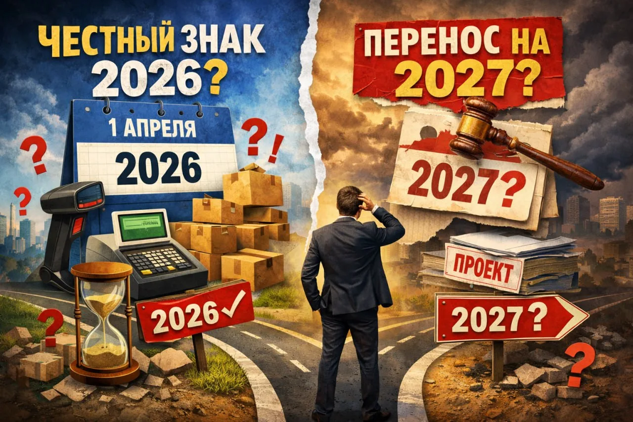 🚨 Честный знак 2026: запуск или перенос?