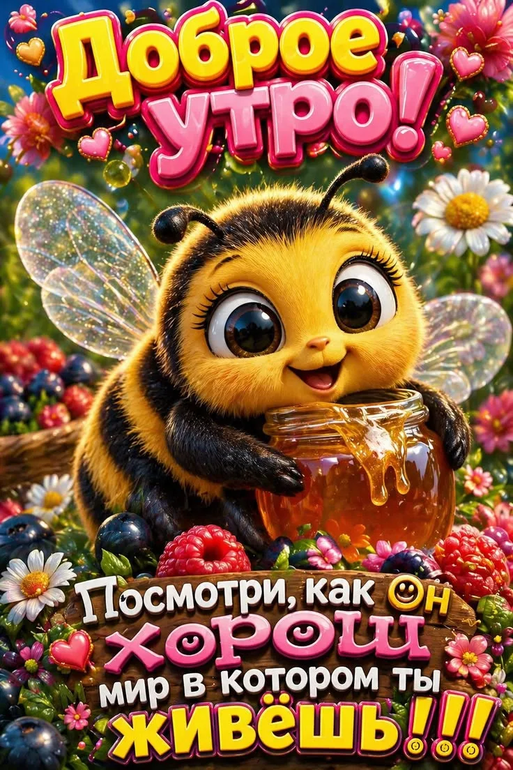 🥰 Оставляйте реакции, если понравилась открытка и делитесь с близкими ❤️
