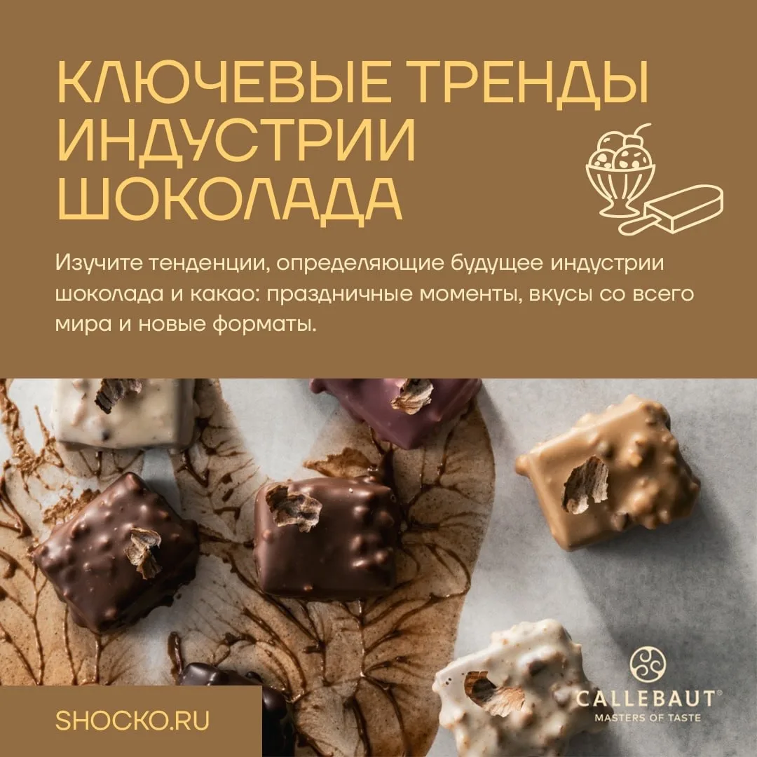 🔥 Основные тренды 2026 в кондитерском мире