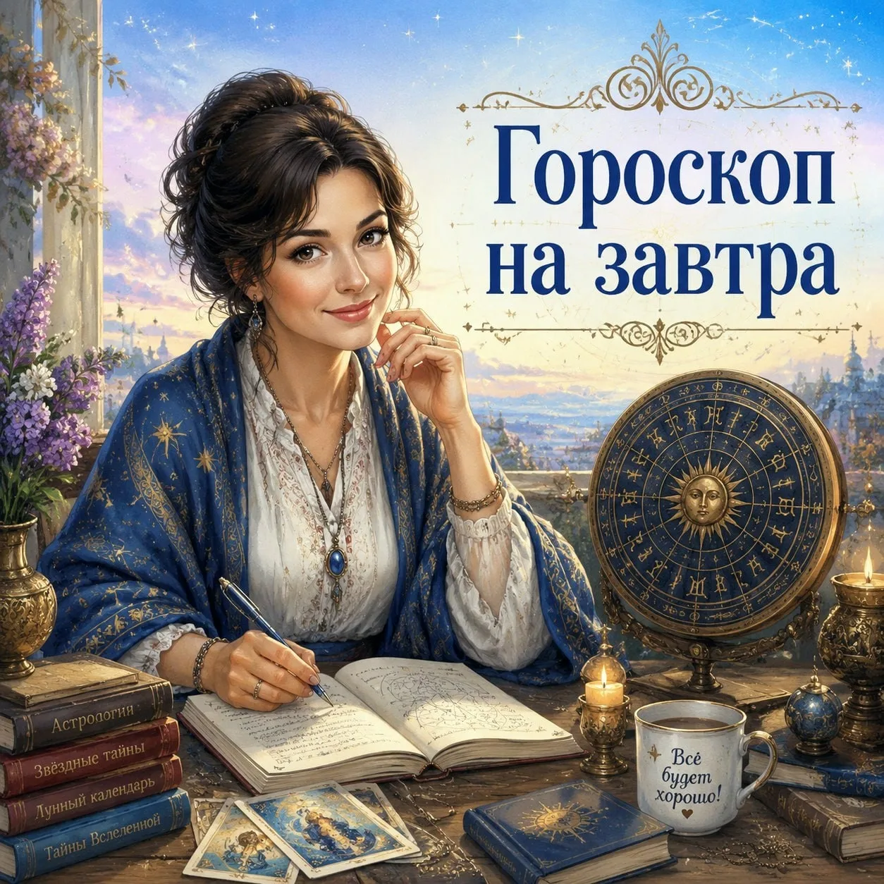 ✨ Гороскоп на вторник, 19 мая  Завтрашний день обещает удивительно спокойный и гармоничный настрой 🌿