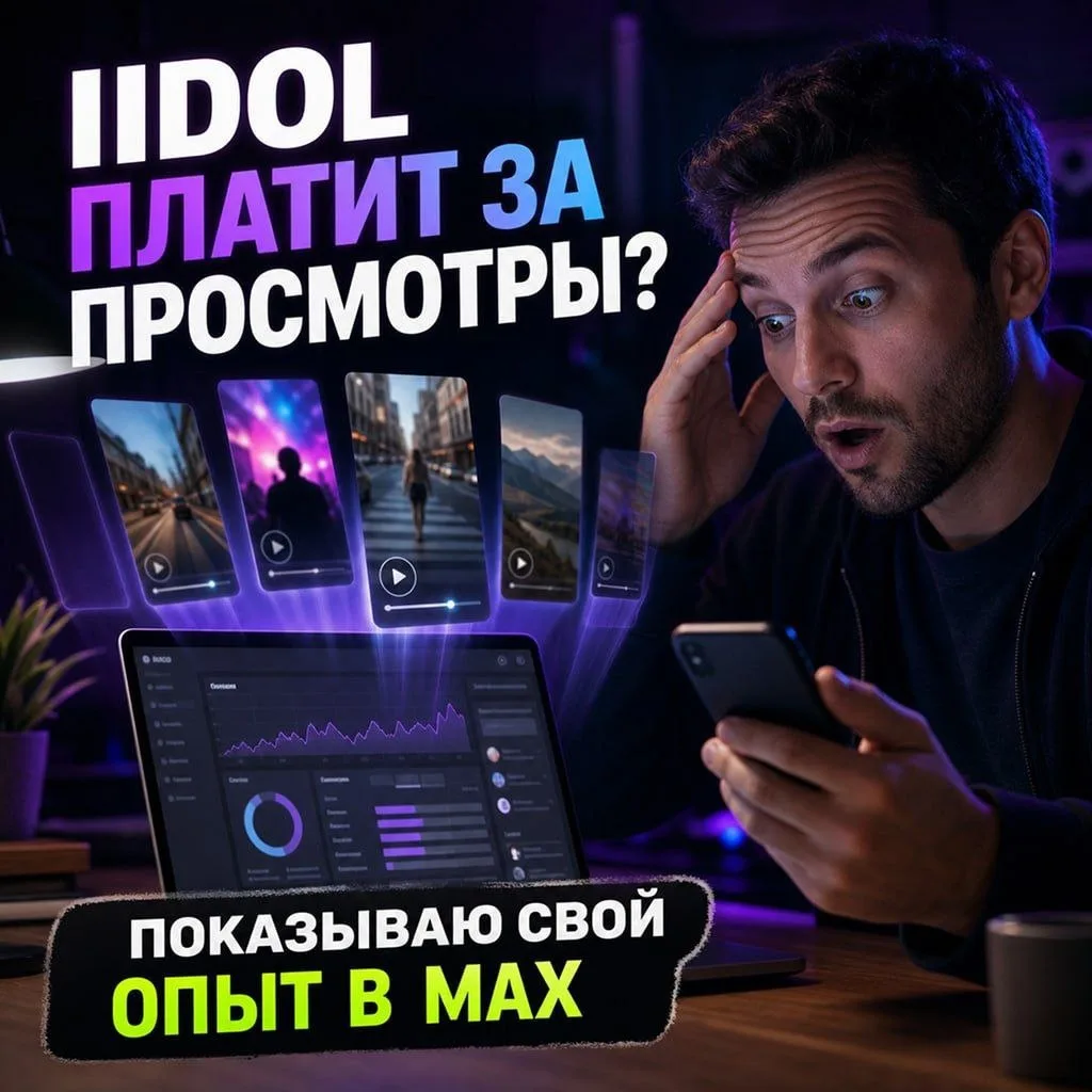 Новый БУМ в соц сетях! Загружай нейроночные видосы в интернет и получай деньги с первых...