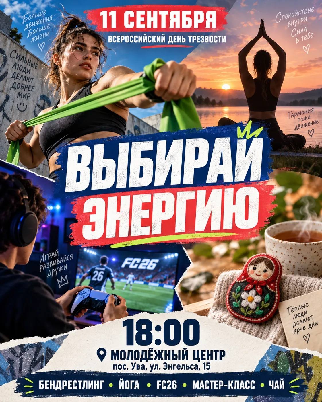 ✔️ 11 сентября — Всероссийский день трезвости