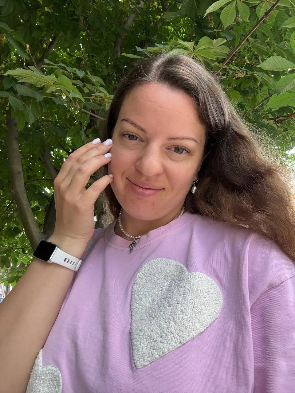Такую мне нежнятину сделали! Я обычно что-то нюдовое делаю на ногтях, еле заметное, а сегодня захоте