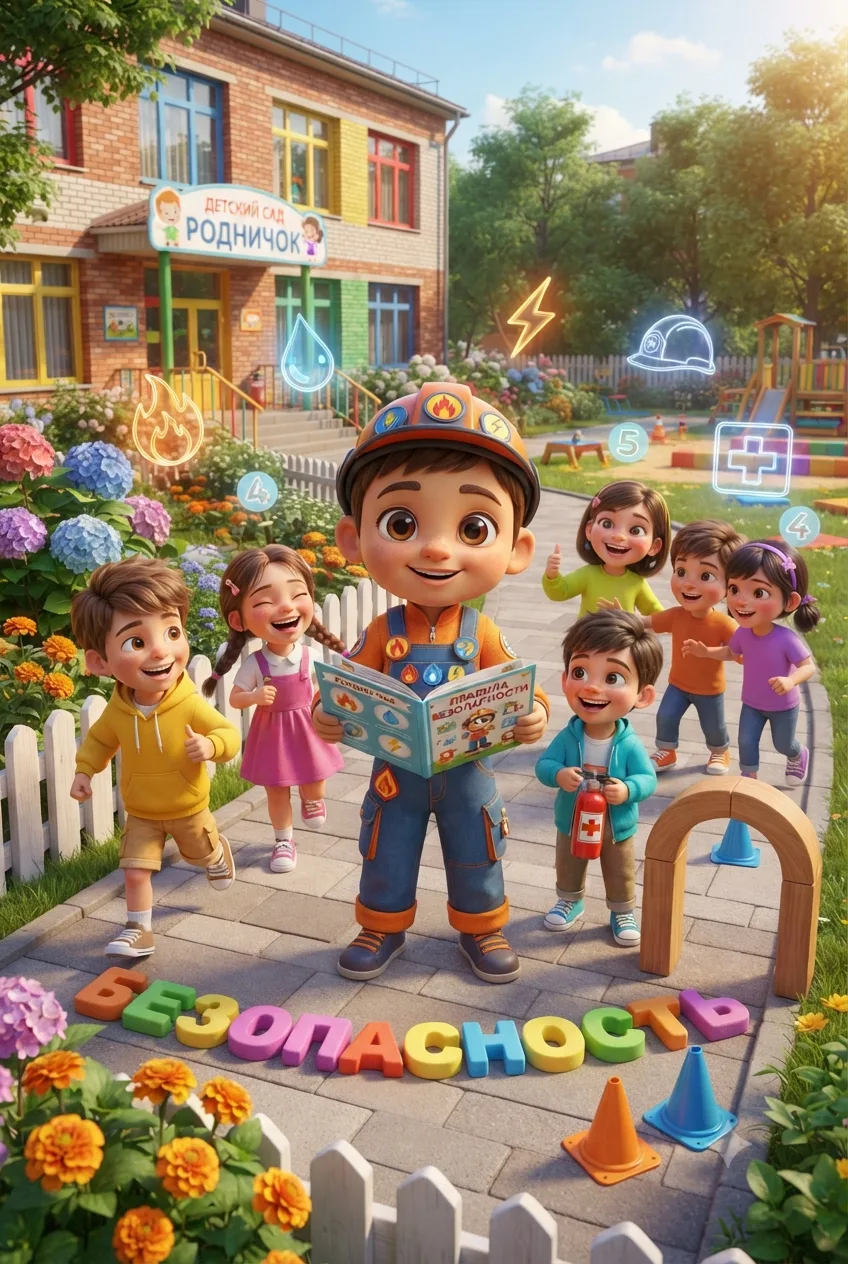 🎉🎉🎉 ПРАЗДНИК БЕЗОПАСНОСТИ В «РОДНИЧКЕ»: 1 СЕНТЯБРЯ! 🎉🎉🎉