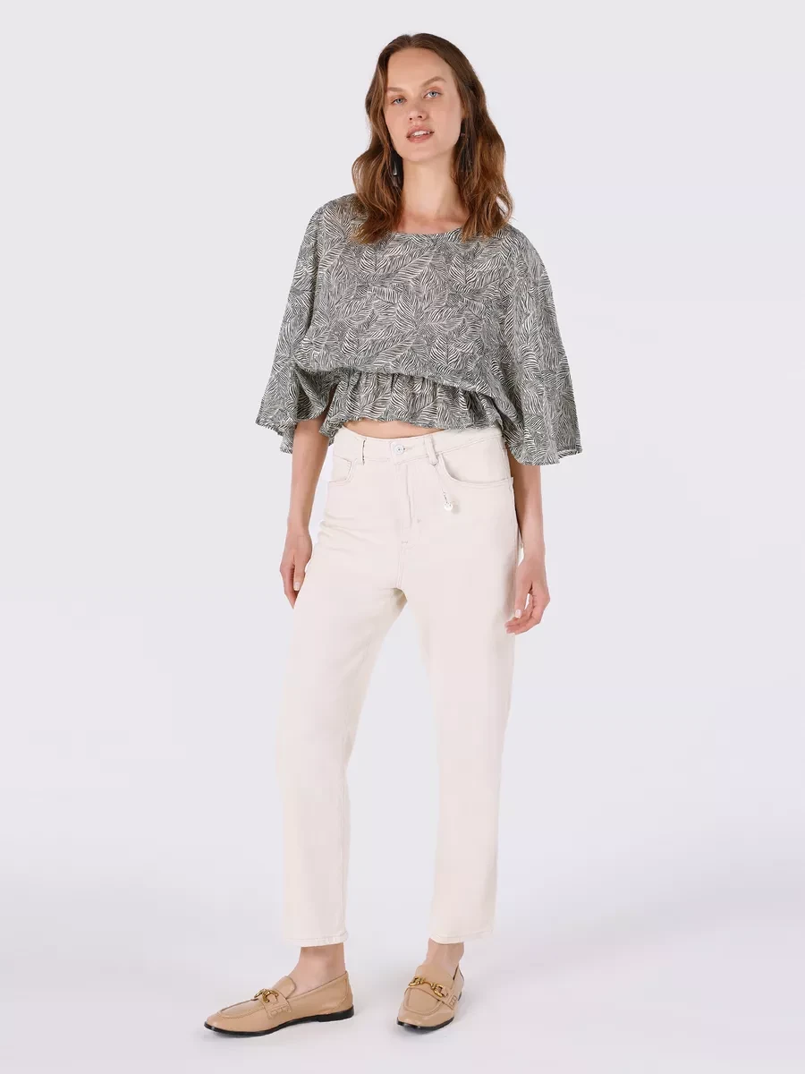 🟩 64% Джинсы 884 LAUREN Straight Fit | COLINS