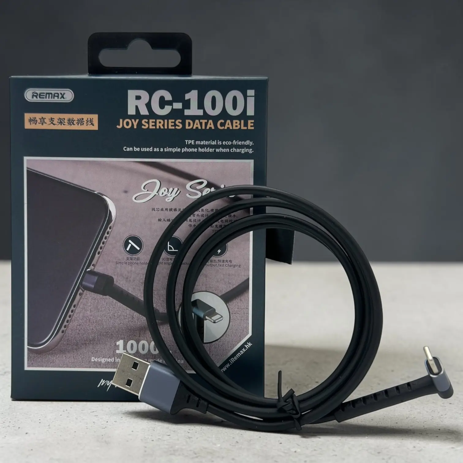 Кабель - подставка Remax RC-100i - отличное решение для любителей просмотра контента на...
