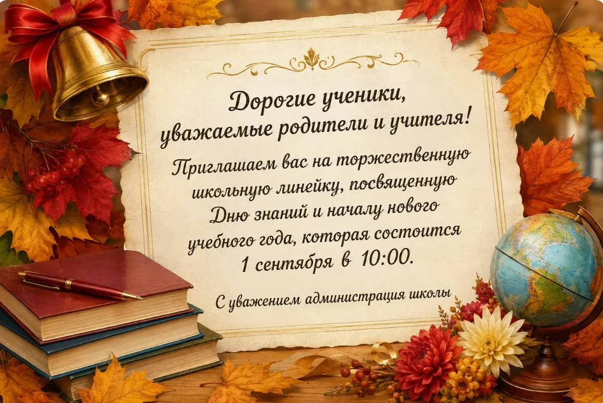 Лето пролетело незаметно, а это значит, что пора снова писать мелом на доске, встречать...