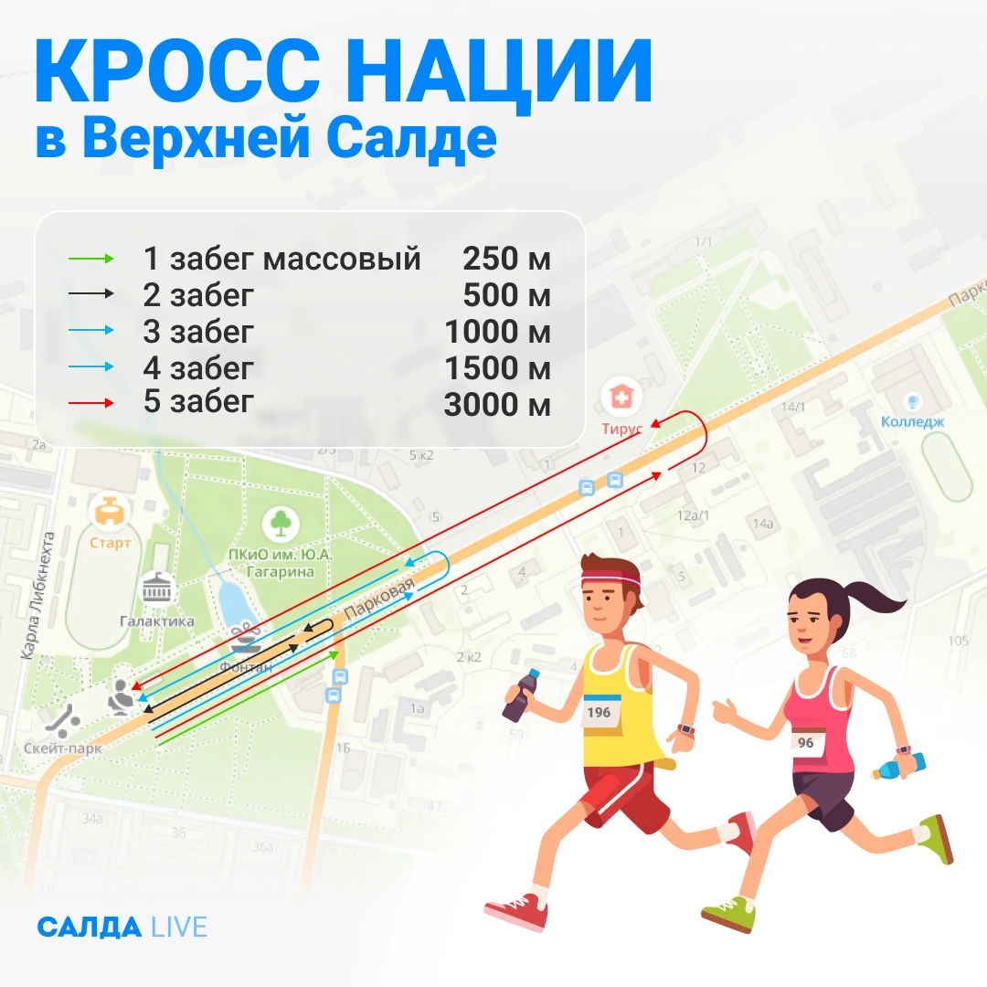 🏃🏃‍♀️‍На старт! Внимание! Бежим!