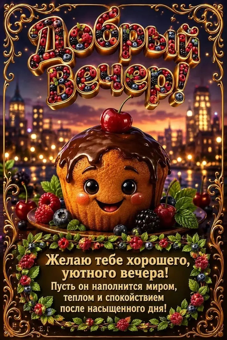 Добрый вечер ✨

😍 Самые лучшие Открытки и Поздравления 👉 Подписаться 👈