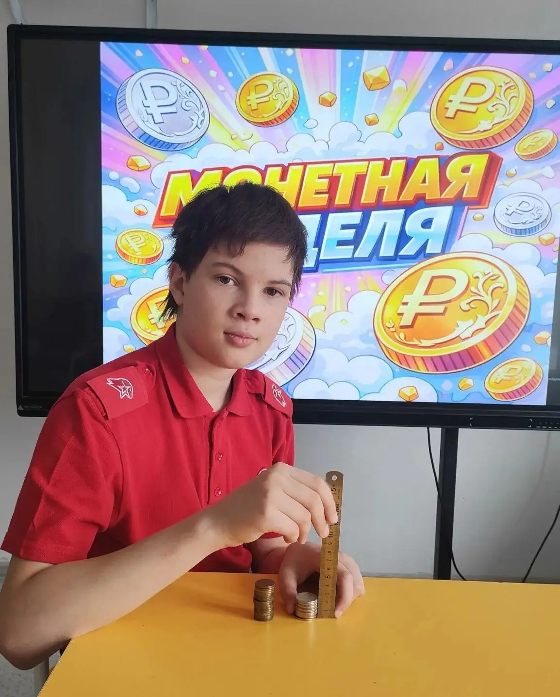 📍 Учащиеся 6 «В» класса стали активными участниками всероссийской акции «Монетная неделя».  Эта иниц