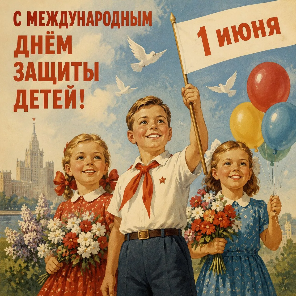 ❤День защиты детей — это не только день улыбок и веселья, но и время, когда мы можем задуматься о то