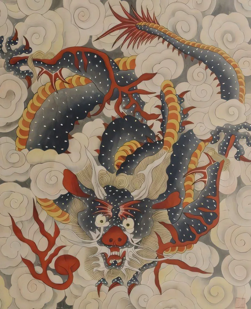 Канчхори, Gangcheori  (강철이; 強鐵) — чудовище в форме дракона из корейской мифологии, появ...