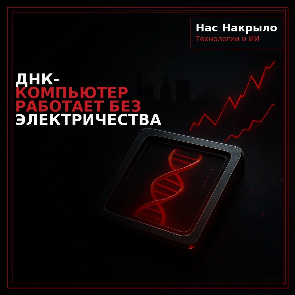ДНК-компьютер работает без электричества