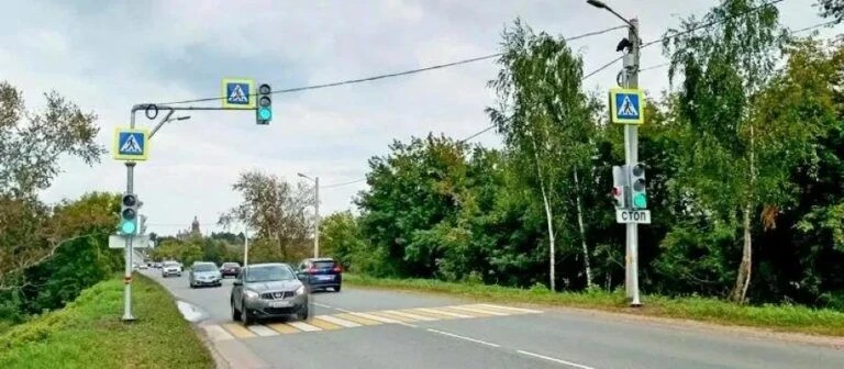 🙌 В Коврове оборудовали оригинальный пешеходный переход. Надолго?