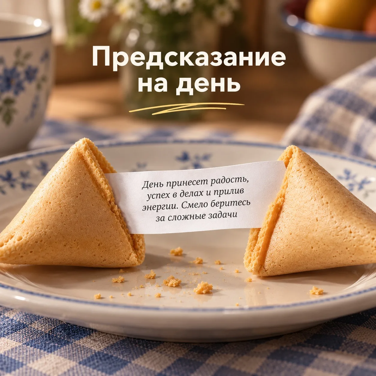 Вас уже ждет предсказание на день