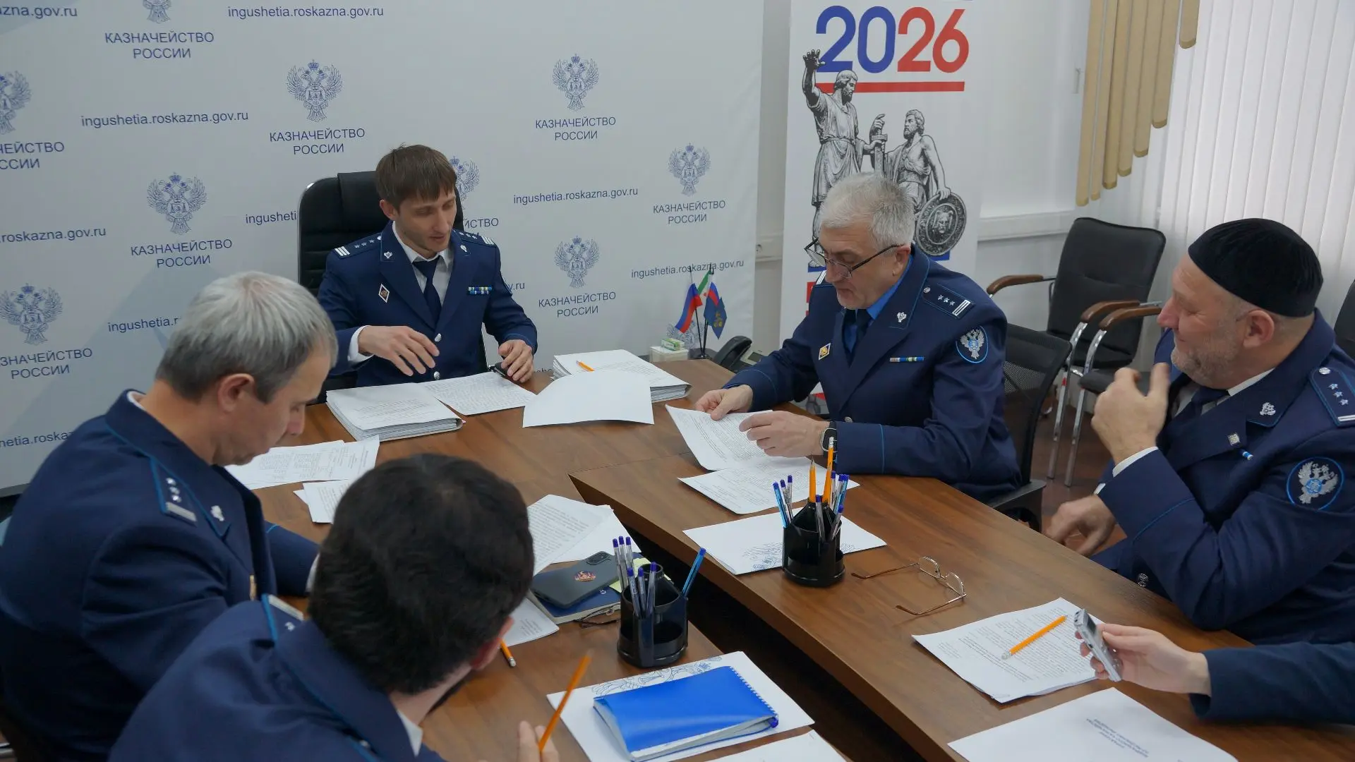 10 апреля 2026 г. проведено заседание Контрольной комиссии  Управления Федерального каз...