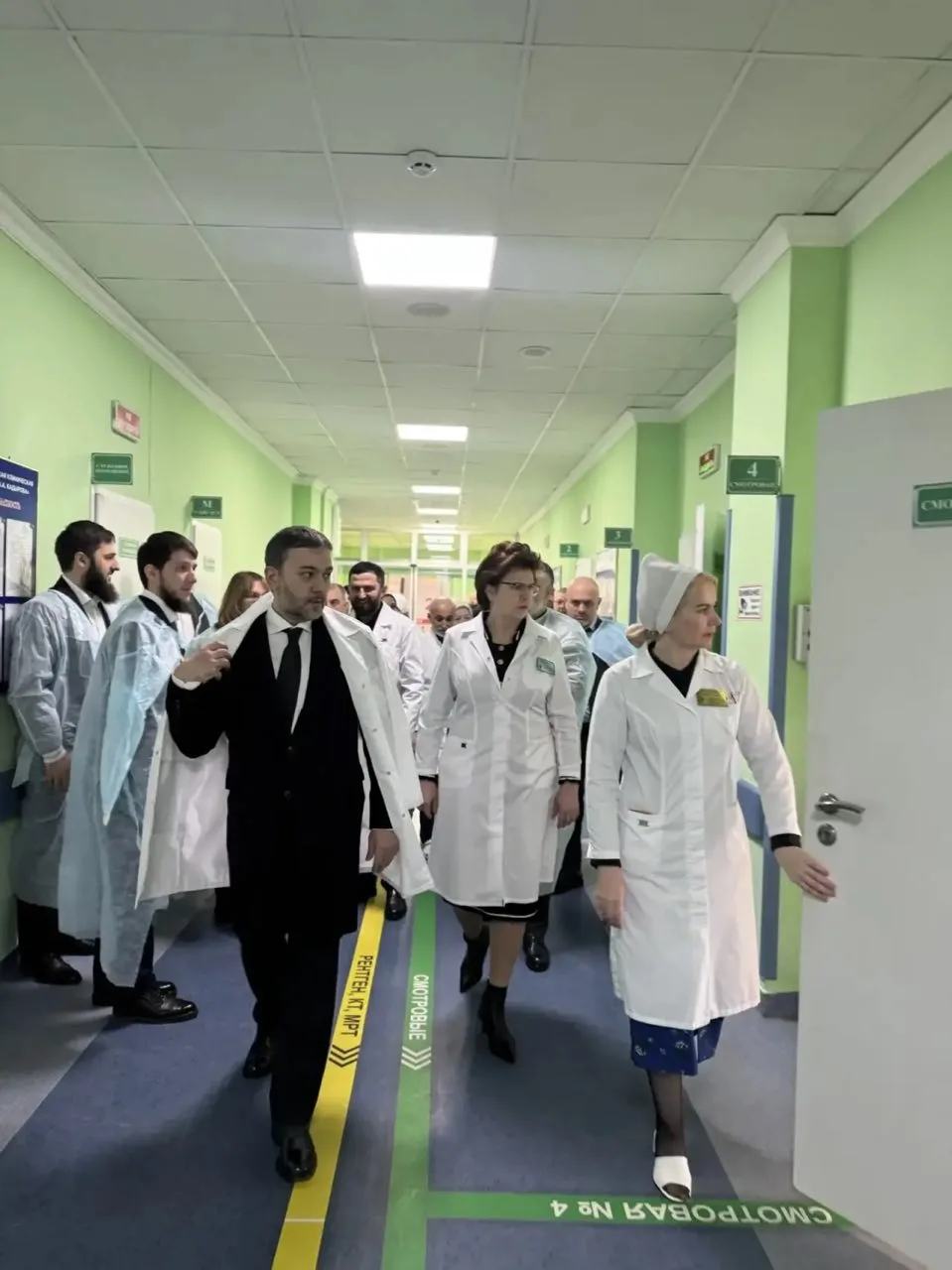 Алла Самойлова посетила с рабочим визитом Чеченскую Республику.   Руководитель Росздравнадзора посет