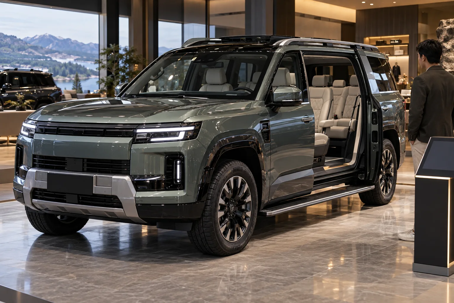 544 силы — и пока ни цены, ни комплектаций: BYD открыла заказы на FangChengBao Tai 9