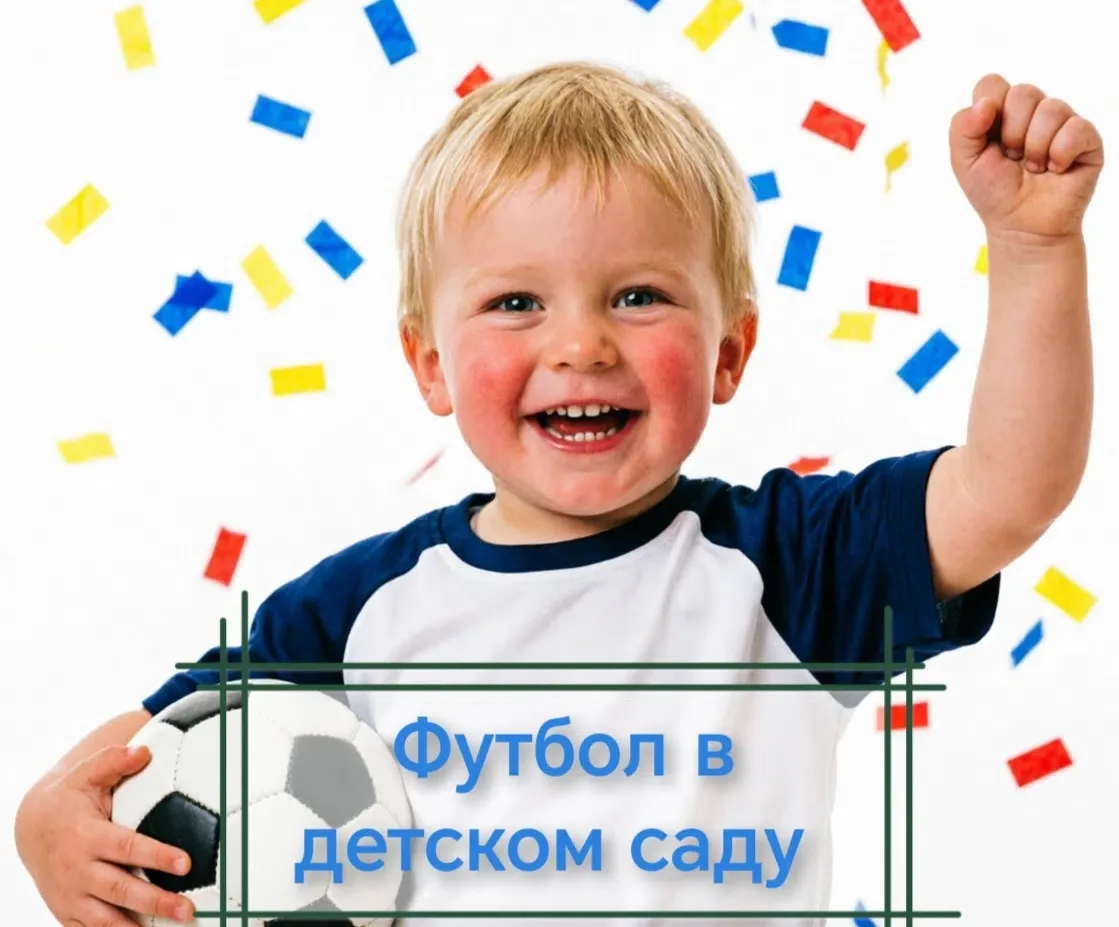 ❗️С сентября на базе нашего детского сада начнутся занятия по футболу от детской футбол...