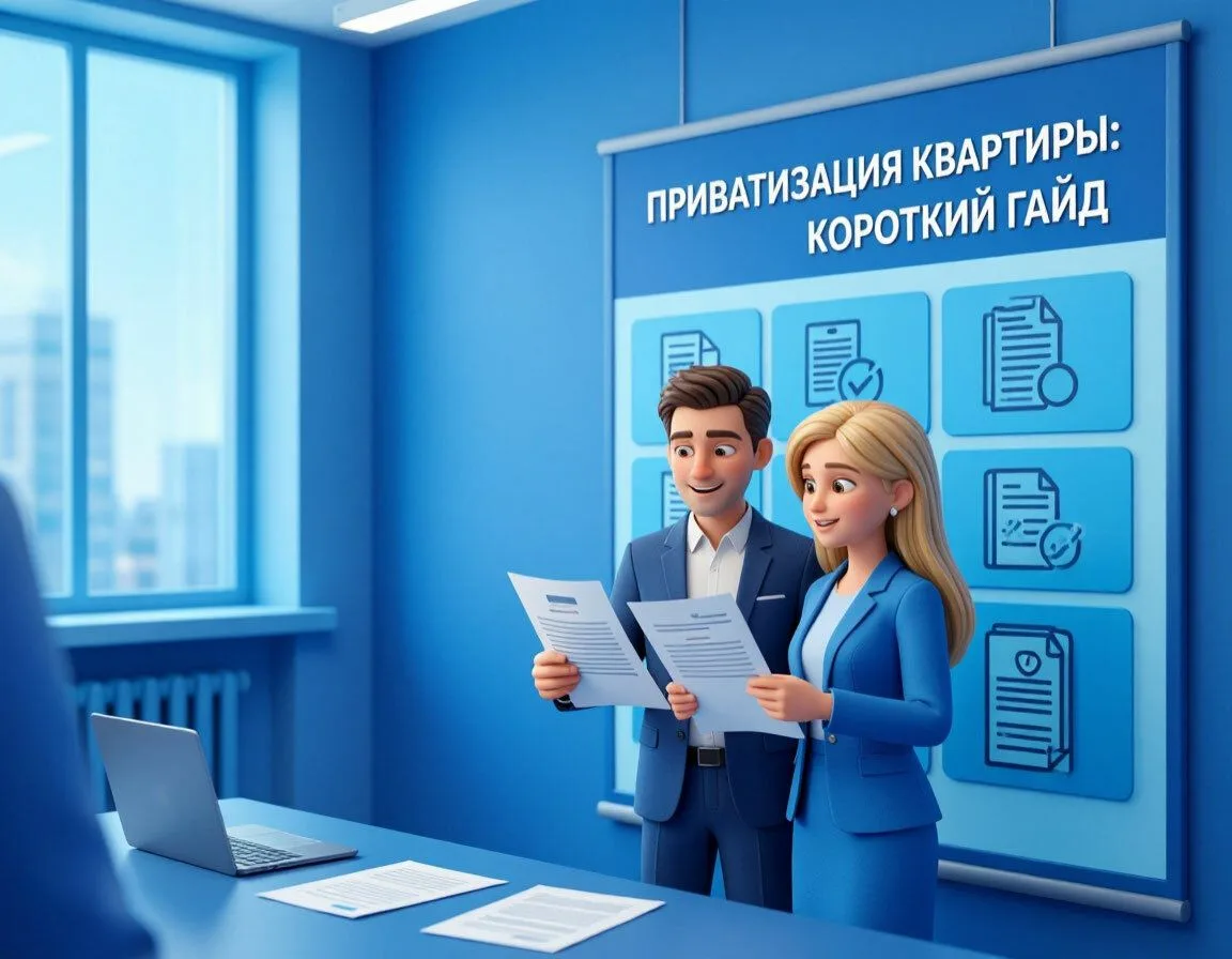 🔑 Приватизация квартиры: короткий гайд
