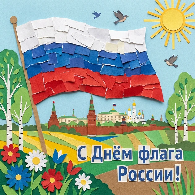 С Днём Государственного флага России! 🇷🇺