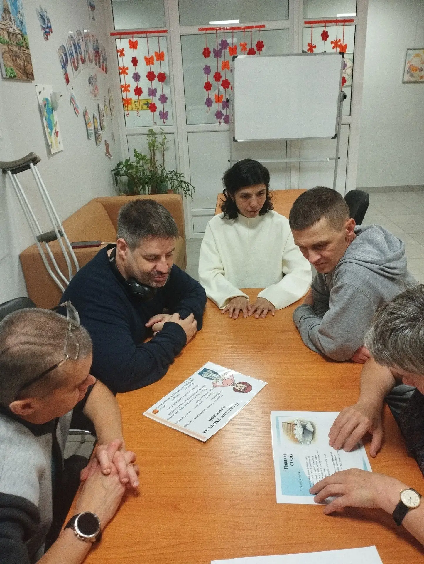 20 августа с получателями социальных услуг была проведена беседа о важности соблюдения ...