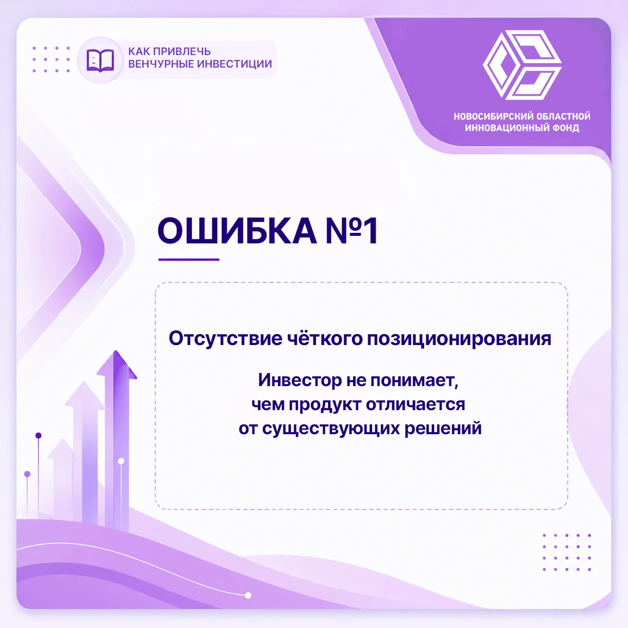 🚫 Почему инвесторы отказывают стартапам?
 
На Сибирской венчурной ярмарке стартапы ежегодно предста