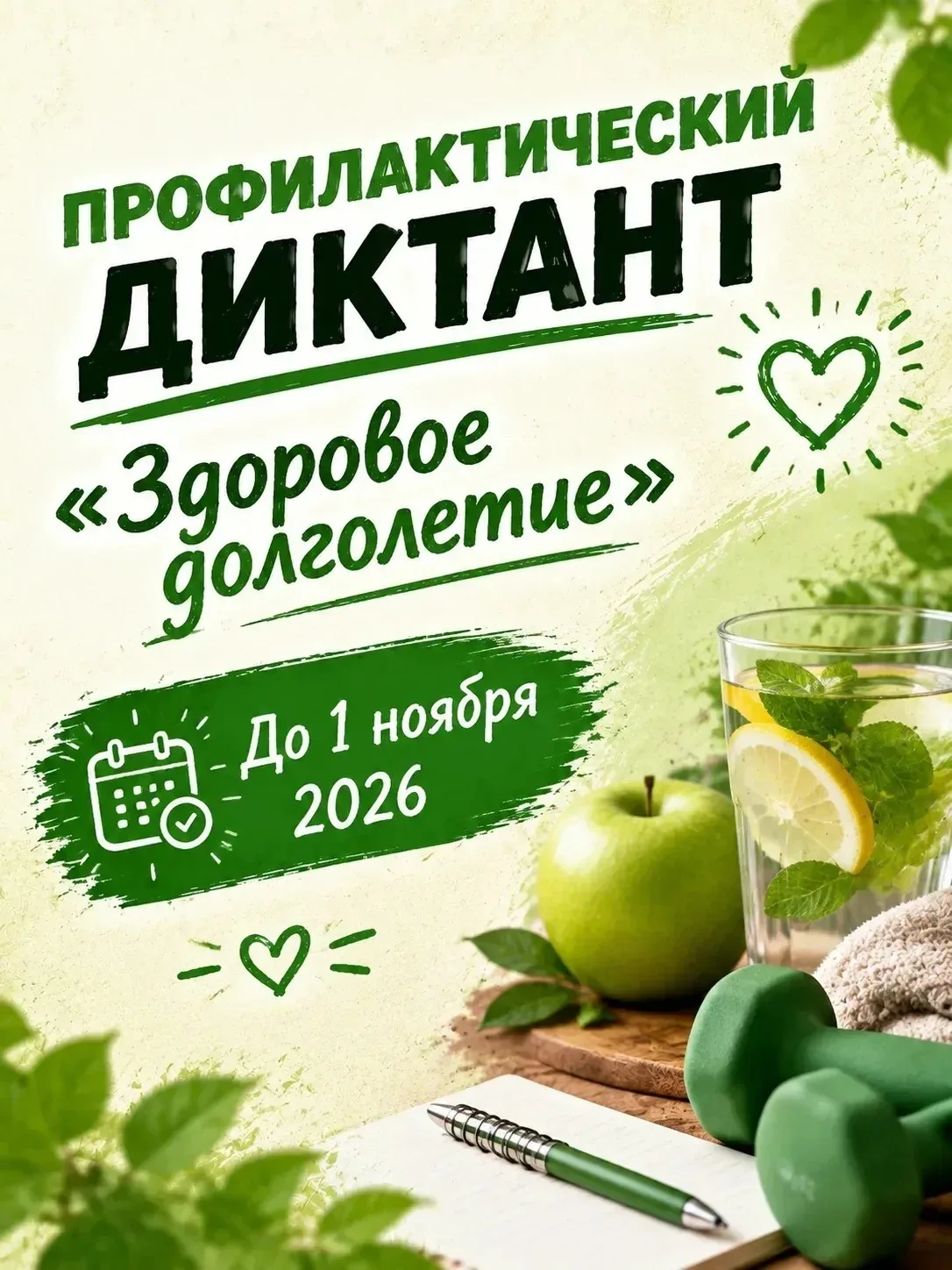 🧠 Проверьте, что вы знаете о здоровом долголетии!
