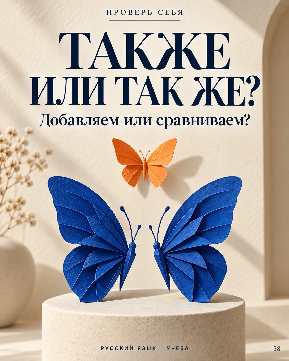 🧩 Также или так же? Добавляем или сравниваем?