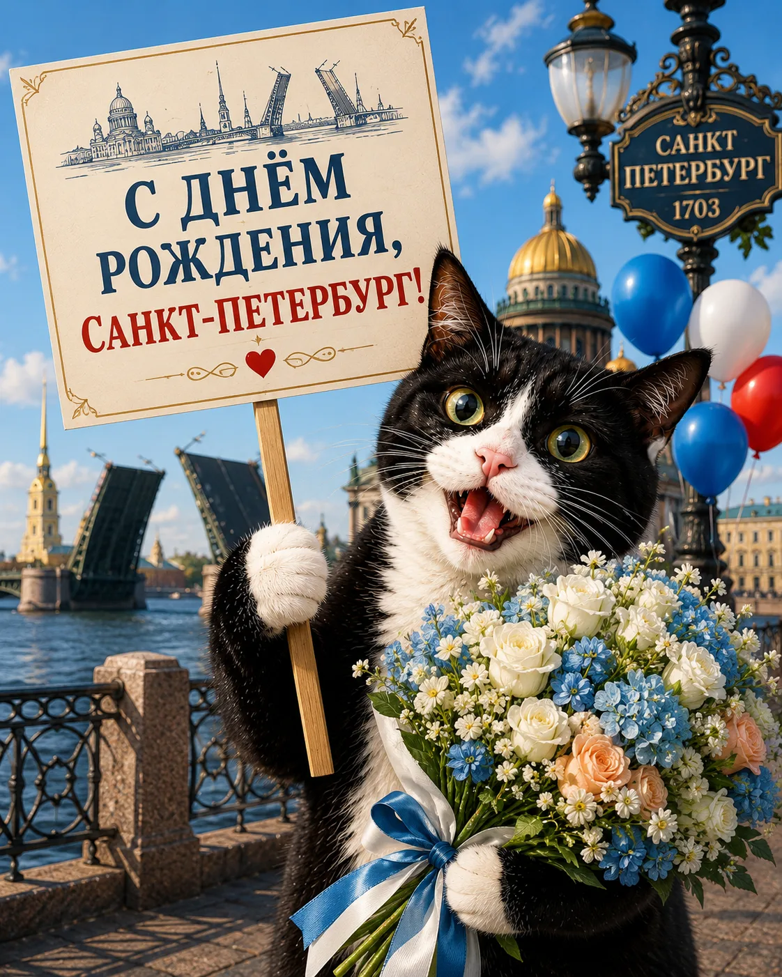 С Днем Рождения, любимый Санкт-Петербург! ❤️
