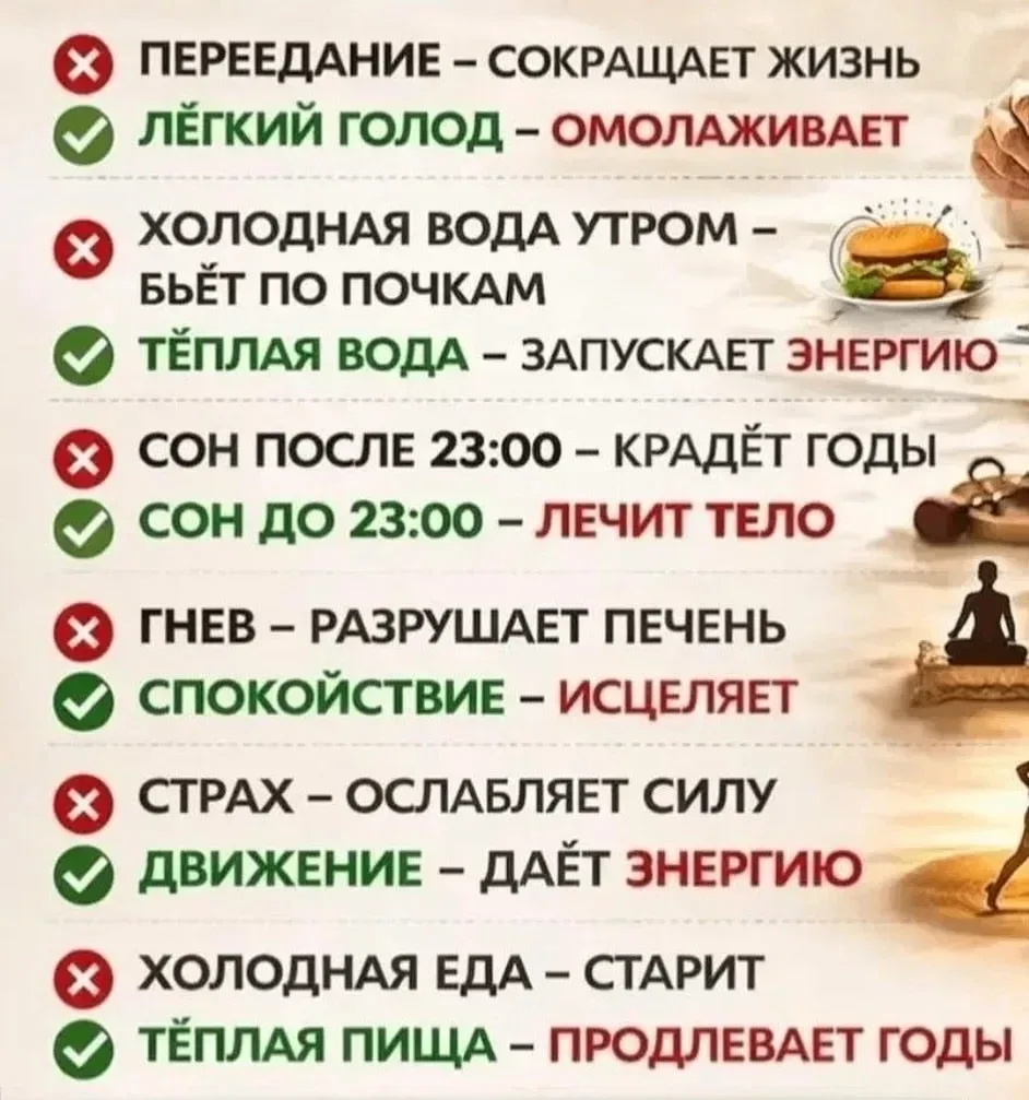 ❌ Переедание