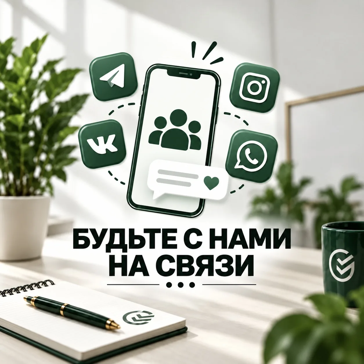 🌐 Мы в соцсетях!