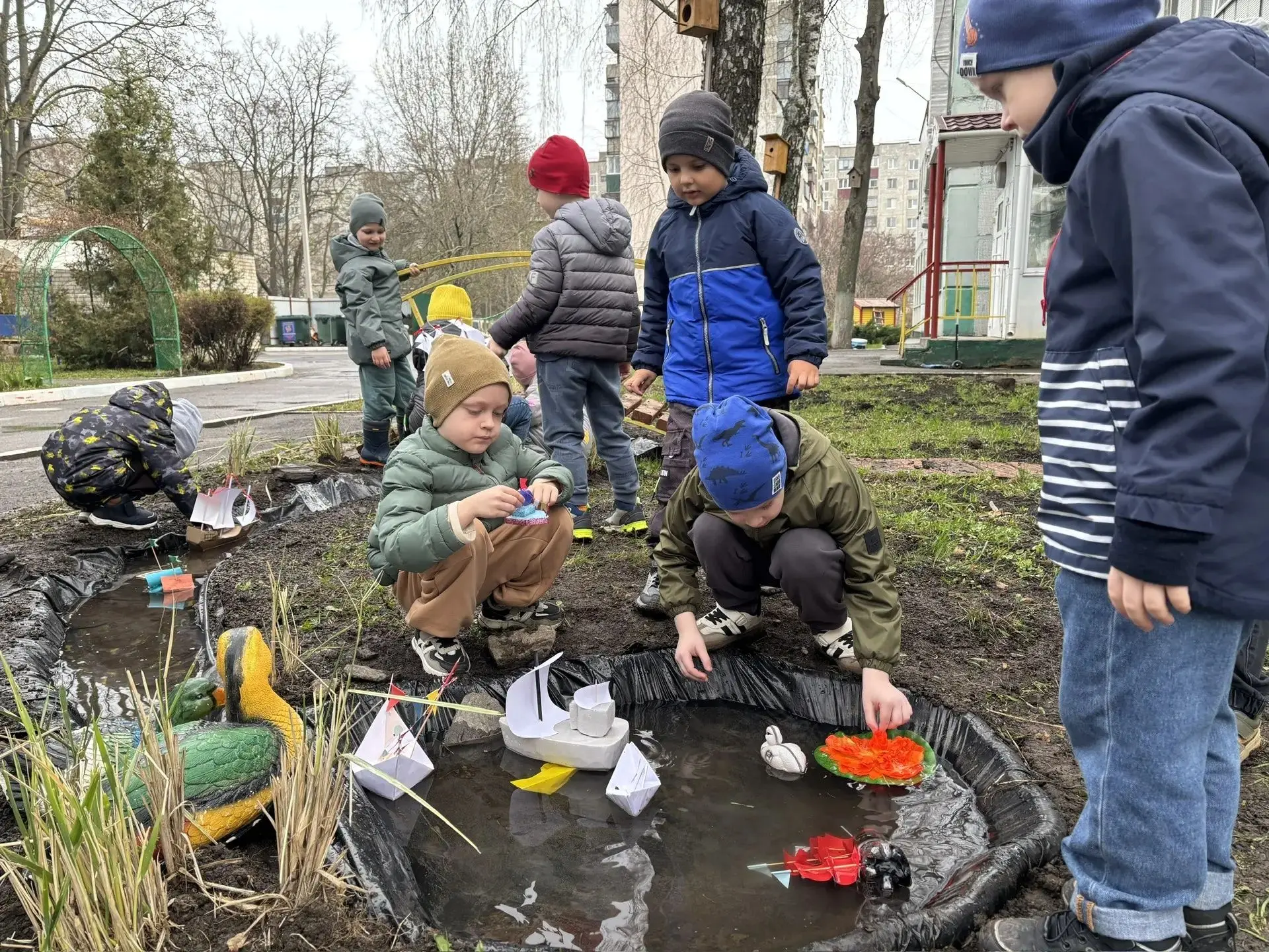 В детском саду №116 прошёл «Фестиваль корабликов»   Всю неделю в детском саду царила творческая атмо