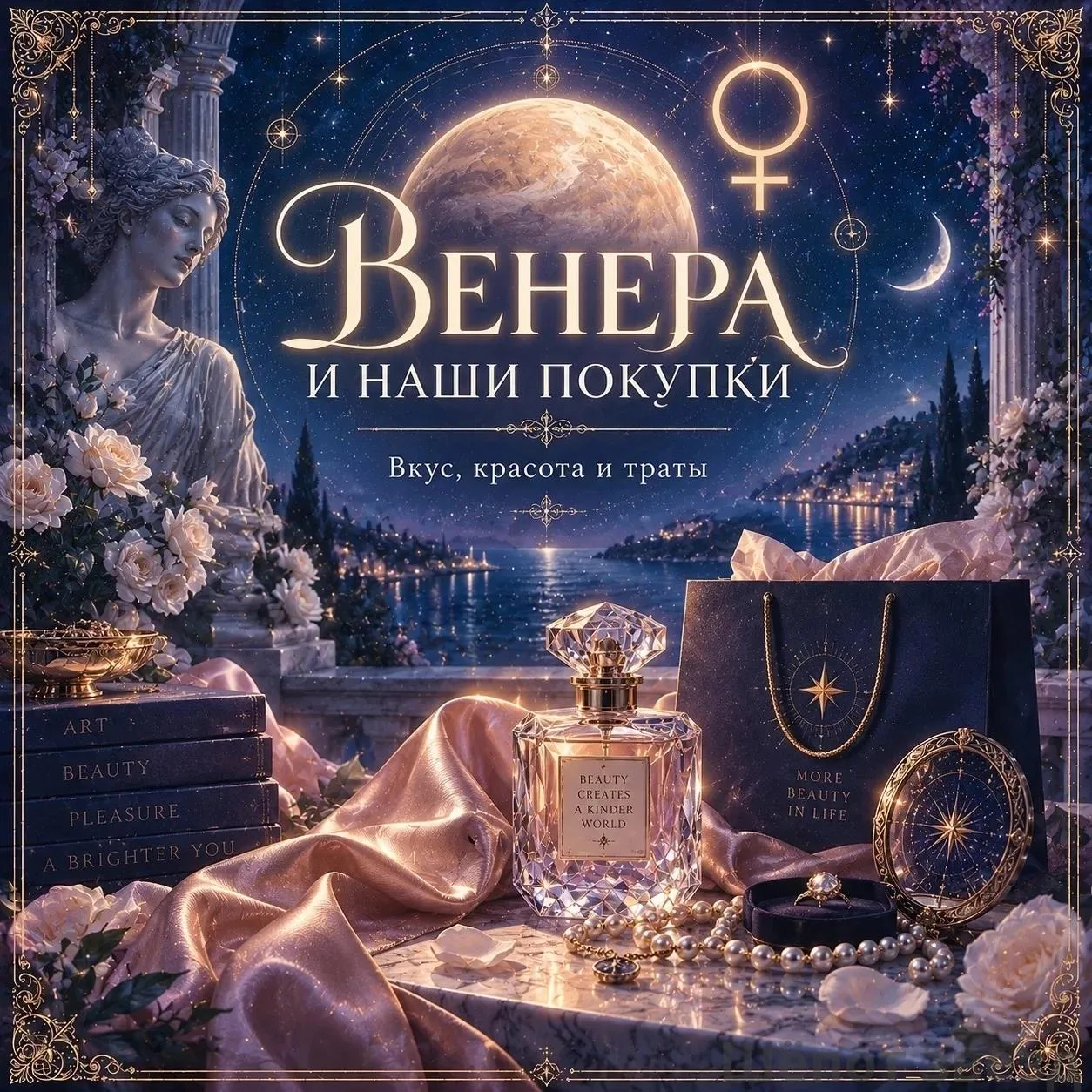 🛒 Венера и наши покупки: что в натальной карте связывают со вкусом и желанием тратить ...