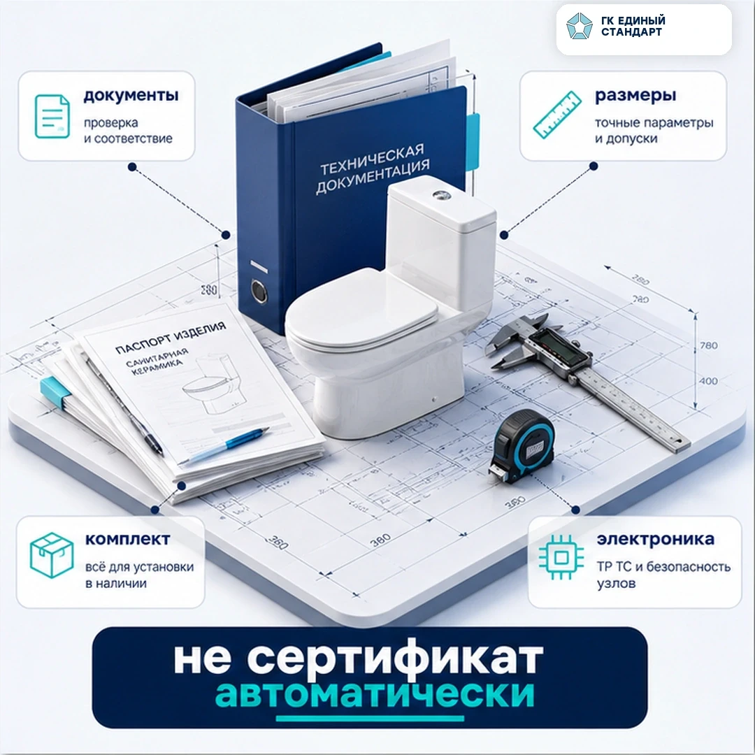 📢 ГОСТ 30493-2025 на унитазы