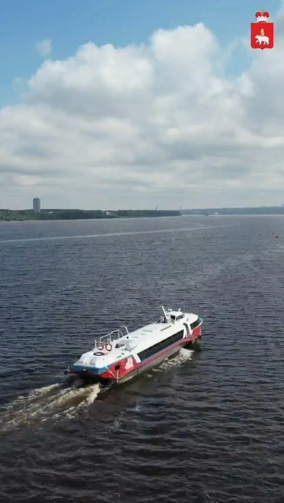 🛥️ «Восход-50» с 11 сентября снова будет ходить между Сарапулом и Пермью