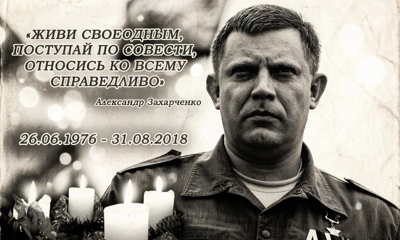 «Посмотри, как Донбасс оживает…», посвященный Дню памяти А.Захарченко .