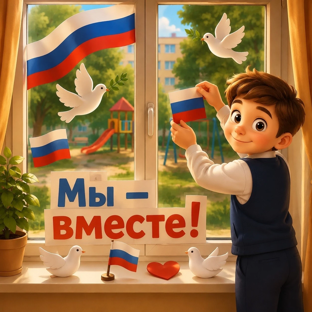 Присоединяйтесь к Всероссийской акции «Цвета Родины»