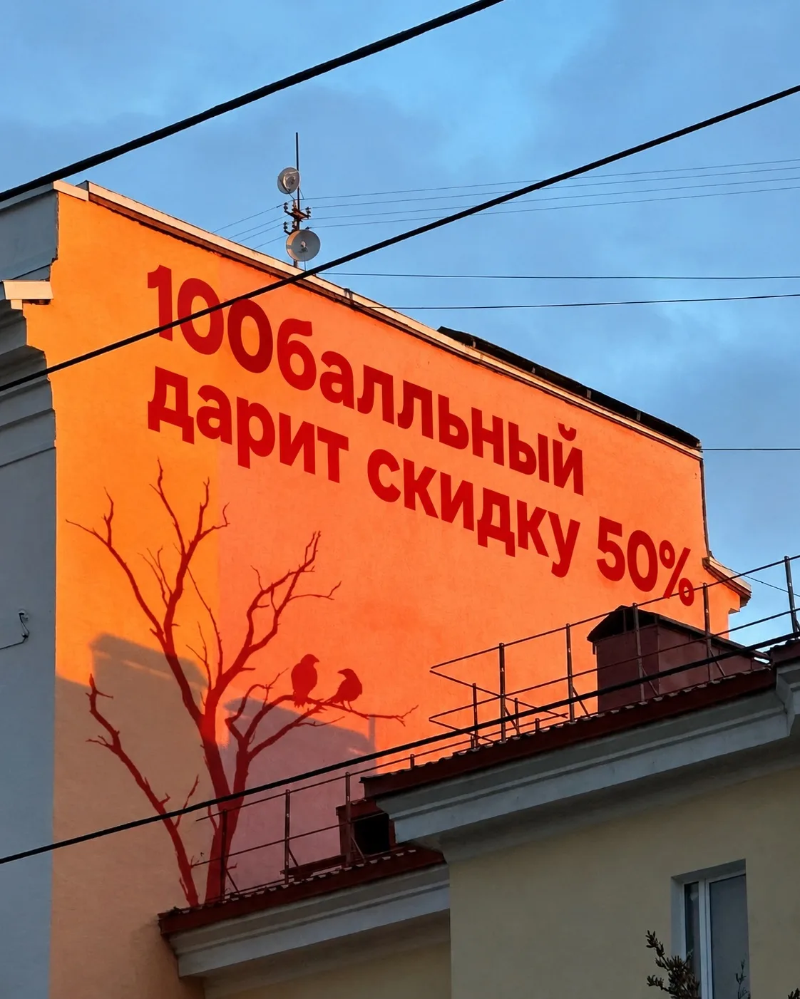 Гуляю по городу после работы и вдруг вижу вот эту надпись…