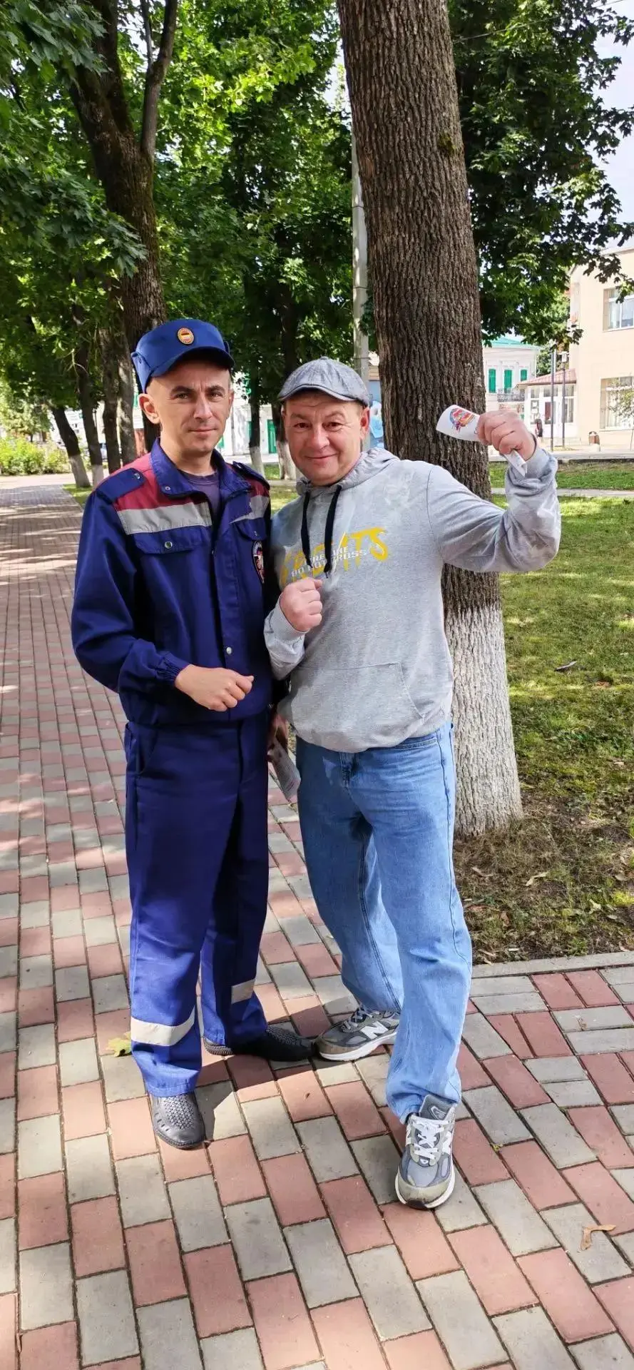 Профилактическая работа с жителями города Фатежа